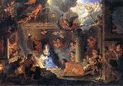 LE BRUN, Charles Adoration of the Shepherds oil painting